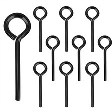 10 Pack 5/32 inch Standard Hex Dogging Key wi...