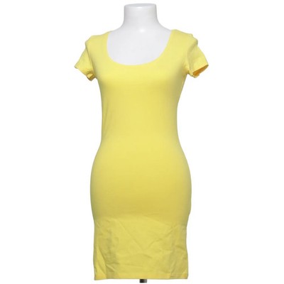 Oodji, Kleid, Größe: XS, model: ultra basic, Gelb, Baumwolle/Elasthan #CIS
