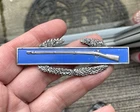 STERLING SILVER WW2 U.S Army Military COMBAT INFANTRY MARKSMAN RIFLE Pin BADGE