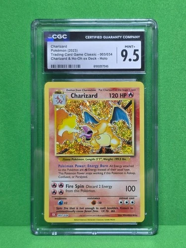 POKEMON 2023 CLASSIC COLLECTION CHARIZARD HOLO 003 CGC 9.5