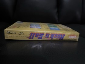 Rock 'N' Ball Nintendo NES Damaged Box