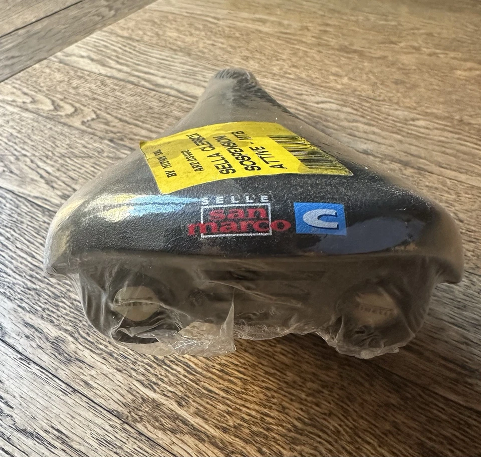 Rara Sella San Marco Pirelli Sospensioni Attive Nuova Vintage Anni 80 per Eroica - Image 2 of 4