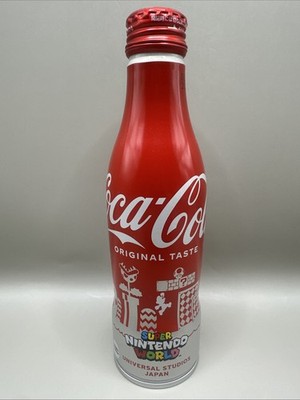 Limited Edition 2022 Coca Cola x Super Nintendo World Japan Unopened bottle