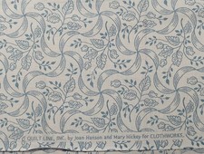 1/2 Yd "Quilt Line, Inc" Fabric by Joan Hanson & Mary Hickey for Clothworks