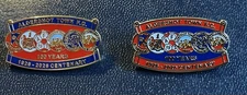 Aldershot Town Centenary Pair Of Badges 1926 - 2026 Perfect New Year Present