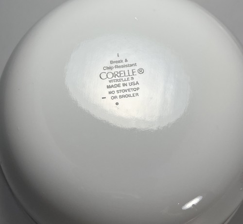 Corning Corelle Strokes of Color 4 Deep Chili, Chowder Bowls 28 Ounce Red - Picture 4 of 6