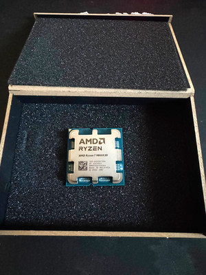 AMD RYZEN 7 9800X3D 8-core 16-thread Desktop CPU Processor AM5 R7 9800X3D