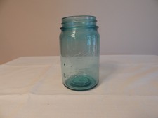 Vintage Ball Mason Blue Pint Canning Jar