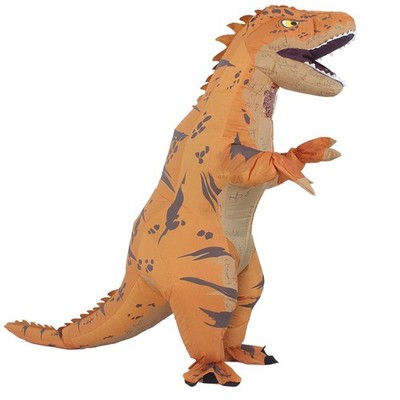 Inflatable T-rex Costume Adult Dinosaur Full Body Halloween Cosplay Party Outfit