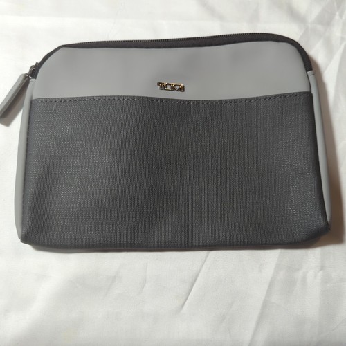 TUMI for Delta Gray First Class Make Up Bag
