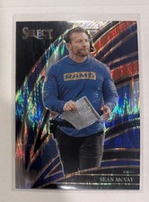 2025 Panini Select - Sean McVay - #221 Club Level - Red Silver Blue Shock Prizm 