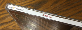 Maken X (Sega Dreamcast, 2000) No Manual Waterdamaged Back Cover Tested Works