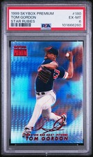 1999 Skybox Premium #180 Tom Gordon Star Rubies PSA 6 #/50 RARE