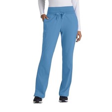 BARCO One Stride Pant-5 Pocket Mid-Rise Women's Scrub Pants Medium Ciel Blue