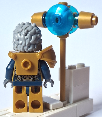 LEGO 71515 Dr. Oz MINIFIGURE from Dreamz Tiger Shark Tank Gold