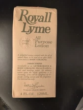 ROYALL LYME All Purpose Lotion for Men 4oz-120ml Spr New-Discontinued (BR22)