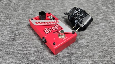 Digitech Drop Polyphonic Pitch Shifter Guitar Pedal W/ Power Supply