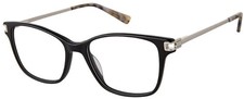 ISAAC MIZRAHI IM30082 BK BLACK CAT EYE EYEGLASSES FRAMES 54-17-140