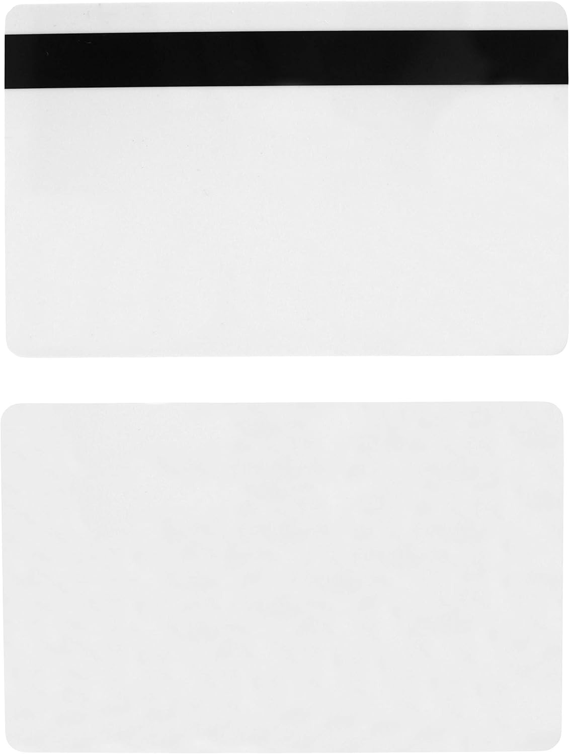 Bodno 10 Pack - SLE4442 Chip Cards w/HiCo 2 10 Pack, White With Black Mag 