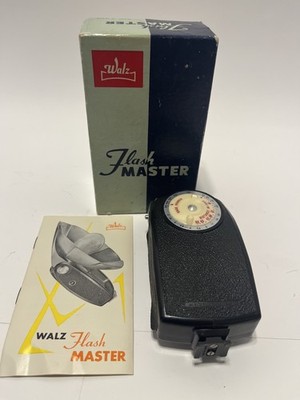 Vintage Walz Flash Master with Original Box and Instruction Manual