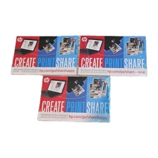 HP Advanced Photopaper 4x6 New Sealed Lot of 3