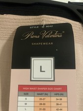 Prima Valentina High-Waisted Shapewear Shorts Moderate Black Beige L 2-Pack