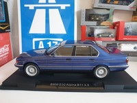 1:18 MCG18232 1992 7Er Bmw E32 Alpina B11 3.5 Blue Metallic Mcg