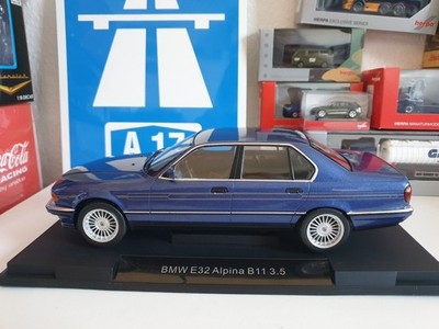 1:18 MCG18232 1992 7er BMW E32 Alpina B11 3.5  Blue Metallic MCG