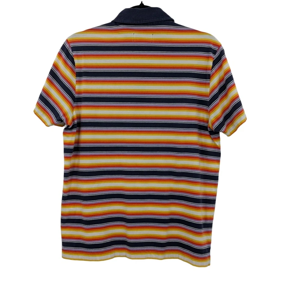Camisa Polo Vintage Jack Spade Rayas Hombres Talla M Multicolor Retro Heritage Y2K Foto 2 de 4