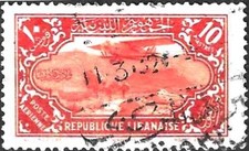 Timbre Avion Liban (Colonies Fr.) PA44 o - 88823GF