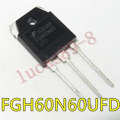 5PCS FGH60N60UFD 600V,60A,1.8V,Low VCE(ON) Field Stop IGBT TO-247 *kk