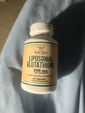 1 - Double Wood Liposomal Glutathione 500mg 60 ct - NEW & SEALED