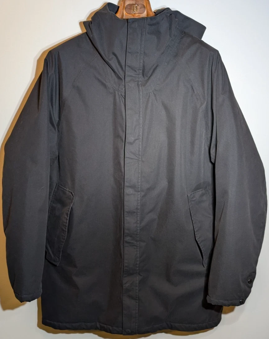 Baro Drywear Men's Insulated Button Front Waterproof Trench Jacket Size XL