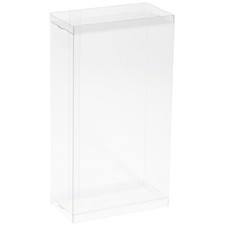 DollSafe Clear Folding Display Box for Large 7-8 inch Dolls and Action Figure...