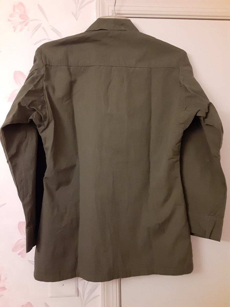 Original US OD Vietnam Ripstop Poplin Jungle Jacket X Small Original US OD Vietnam Ripstop Poplin Jungle Jacket X Small