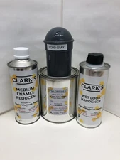 Ford Gray Quart Kit Single Stage ACRYLIC ENAMEL Car Auto Paint Kit
