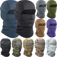 Balaclava Ski Face Mask UV Protection Masks Tactical Camo Sun Hood for Men Women