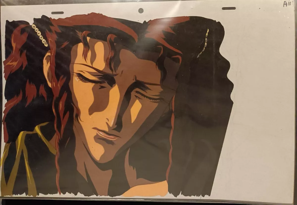 VAMPIRE HUNTER D BLOODLUST official Movie sized anime cel + sketch