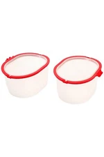 Prepology 2-pack Silicone Microwave Steamer Bags