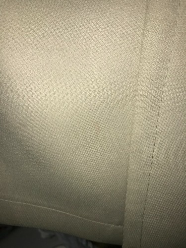 JC PENNEY MEN'S SHOP 40R FAUX FUR Collar Lined VELOUR Winter OVER COAT Jacket - Picture 5 of 12