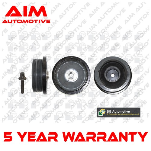 Crankshaft Pulley Set Aim Fits BMW 3 Series X3 5 2.0 D TD 11237801977