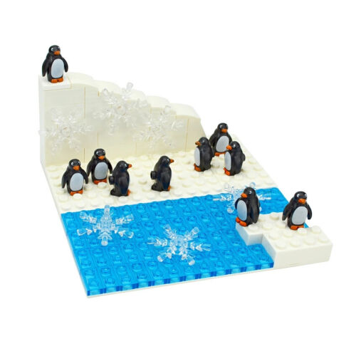 Pinguin Gletscher Eis Schnee Welt City Tiere Zoo für LEGO Bausteine Set DIY - Bild 4 von 18