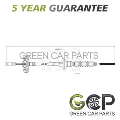 Clutch Cable GCP Fits Daewoo Matiz 1998-2005 0.8 1.0 96243498