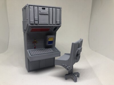 star wars  4 dioramas 3.75  3d printed  custom painted and in raw color