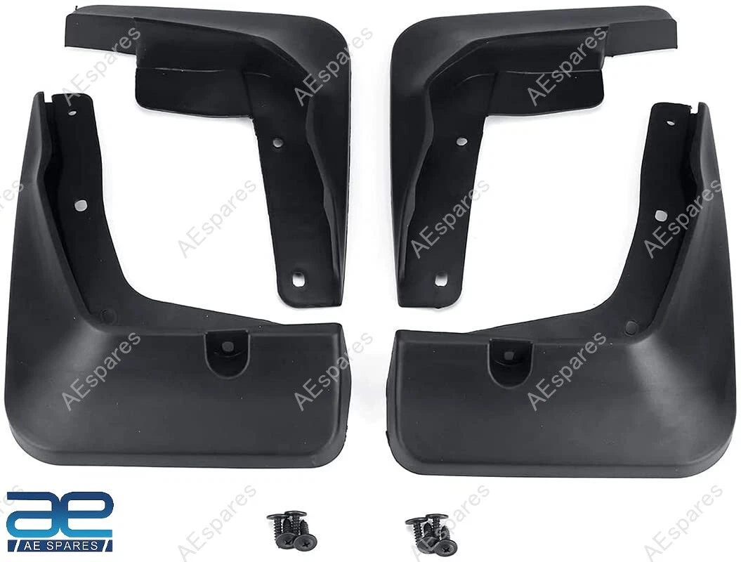 PVC Mud Flap Set of 4 for Maruti Suzuki Wagon R Type III 2010-2018