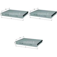 3X Mahle / Knecht Innenraumfilter Innenraumluft Pollenfilter LA 875
