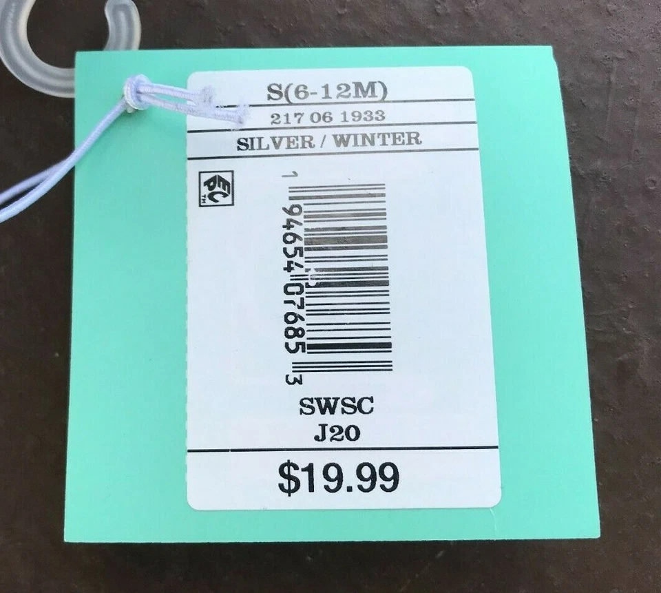 Bebés Niñas Surprize Stride Rite 6-12 meses Plata Animal Estampado Imitación Piel Botas Foto 4 de 4