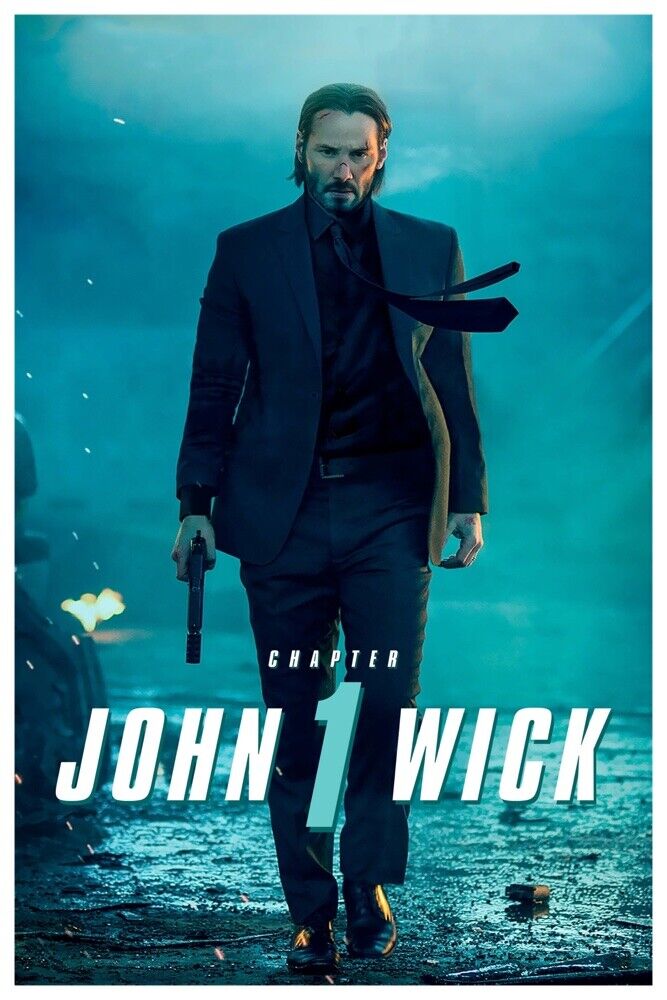 JOHN WICK #2 - MOVIE POSTER 11X17 OR 12X18 BUY ANY 2 GET ANY 1 FREE!!