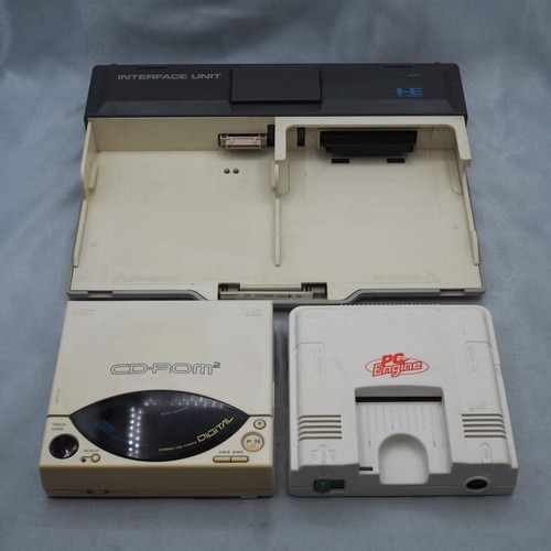 PC Engine INTERFACE UNIT IFU-30 CD-ROM2 PC Engine W/SYSTEM CARD Tested NTSC-J - Picture 10 of 24