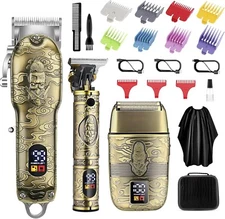 Maquina De Cortar Cabello Para Afeitar Recortadora Recortar Kit Pelo Corte NUEVO